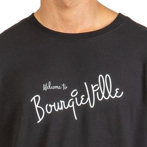 Welcome to Bourgieville Crew Neck Graphic T-shirt